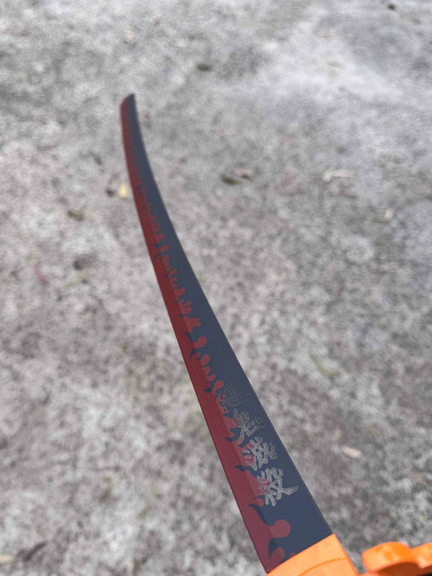 DEMON SLAYER - KYOJURO RENGOKU'S NICHIRIN SWORD (w FREE sword stand)