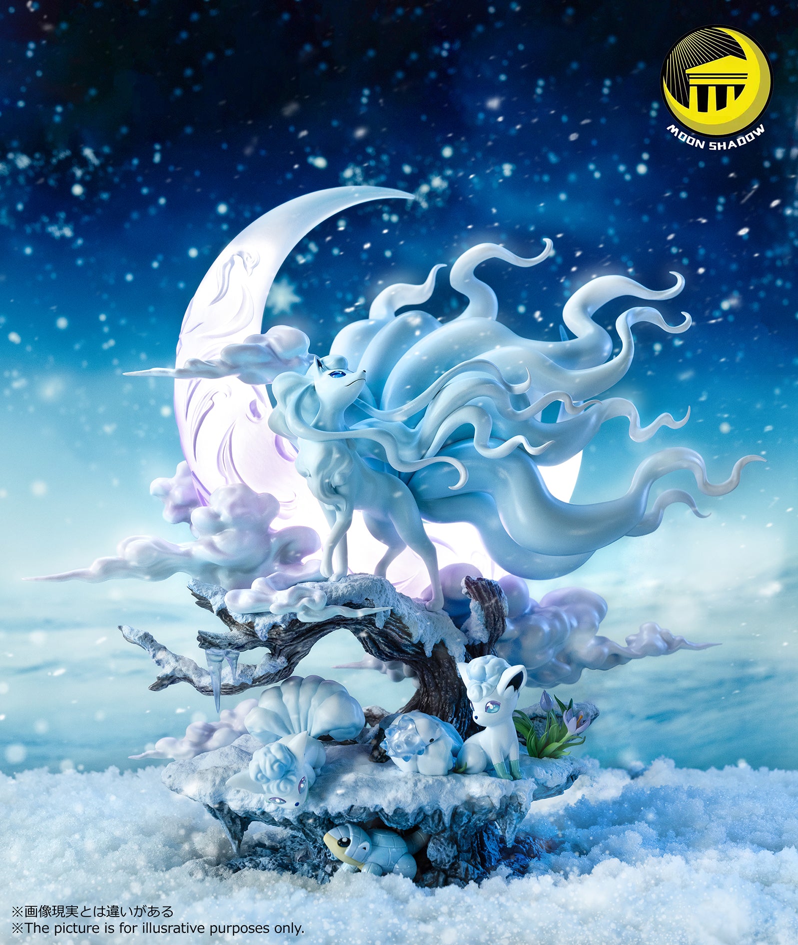 MOON SHADOW STUDIO – POKEMON: NATURE SERIES, ALOLAN NINETAILS