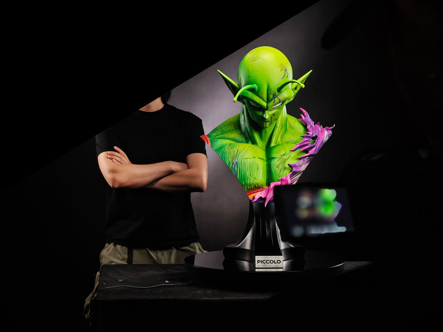 NOTRICKS STUDIOS - DRAGON BALL Z HERO'S STATUE FIGURE SPECIAL, PICCOLO BUST 11 10