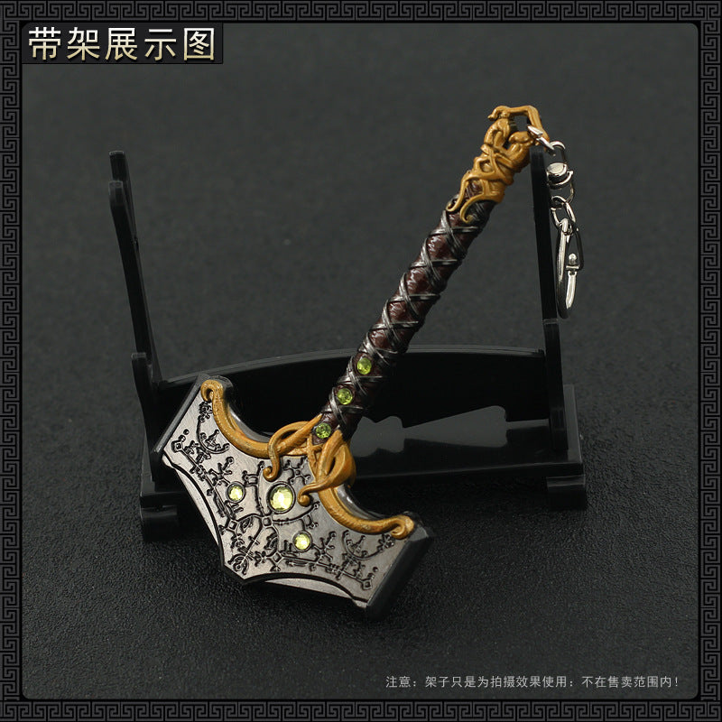 GOD OF WAR MJOLNIR KEYCHAIN