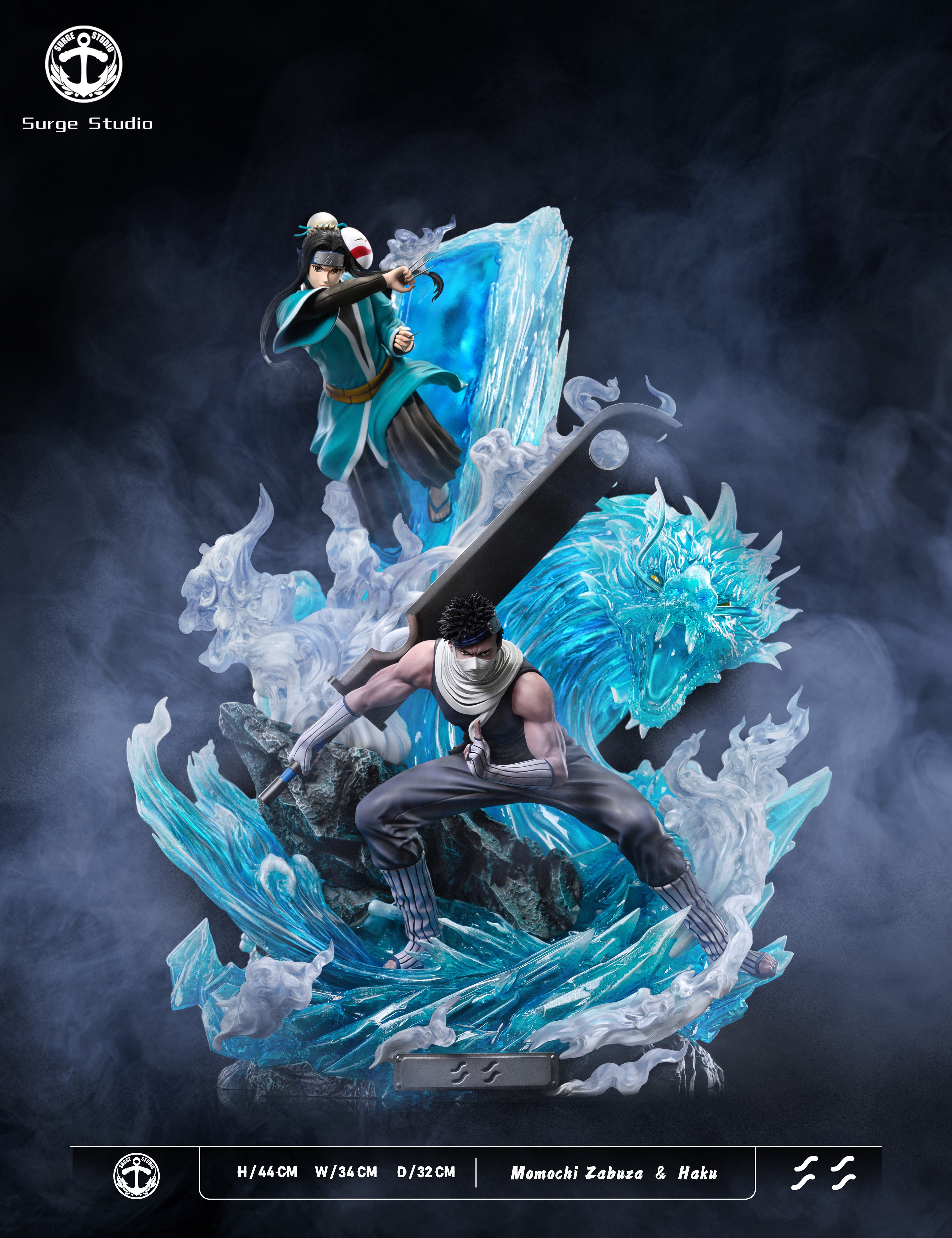 BUDU SUGAR コレクションフィギュアセット SURGE STUDIO – NARUTO: ZABUZA AND HAKU [IN STOCK] – FF COLLECTIBLES