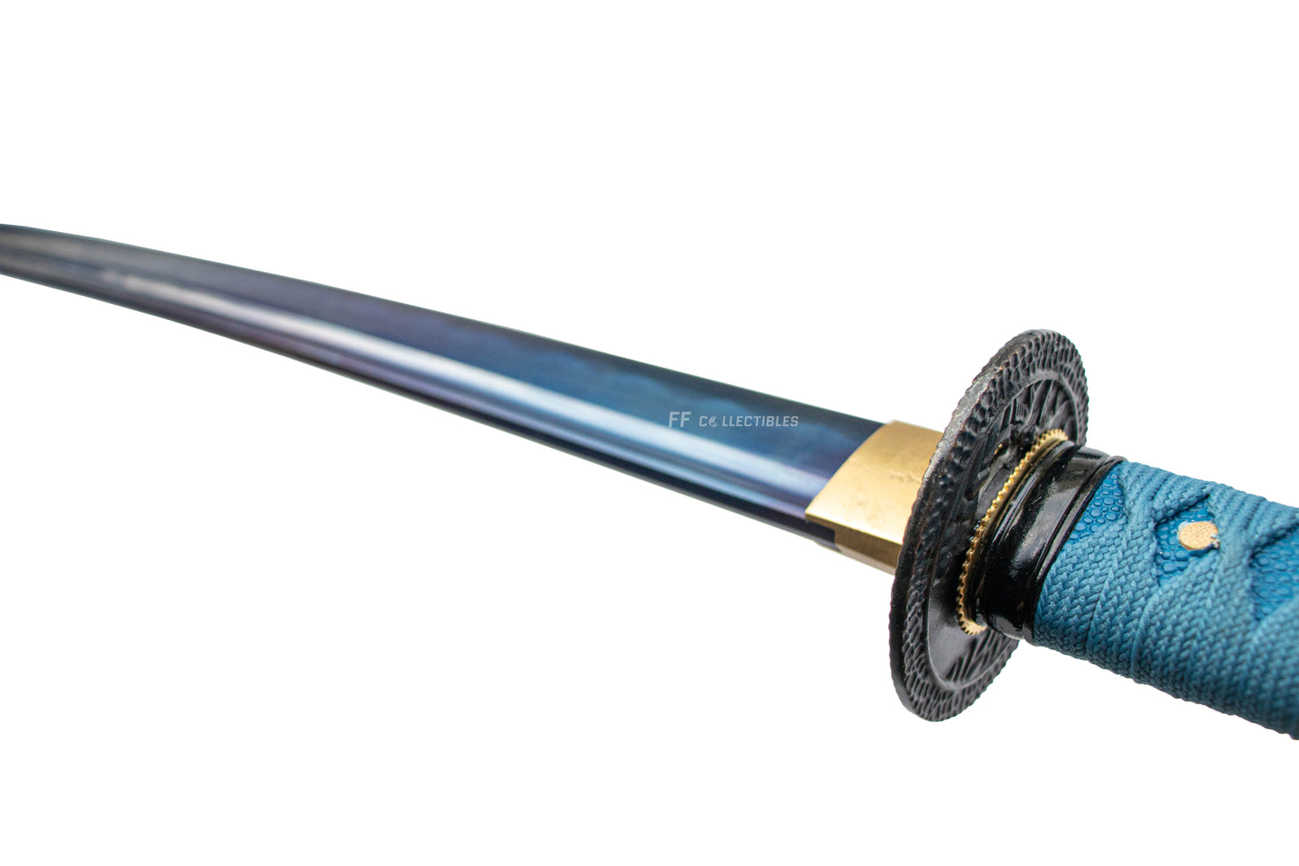 SEIRYU, AZURE DRAGON - HAND FORGED CARBON STEEL JAPANESE KATANA (with FREE sword stand)