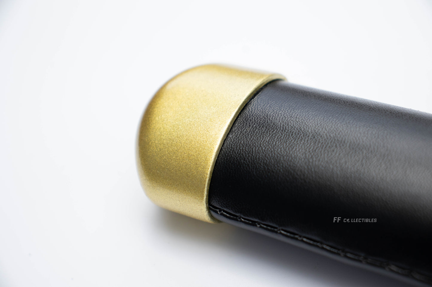 DEMON SLAYER – GIYU TOMIOKA'S NICHIRIN SWORD (with LEATHER sheath and stand)