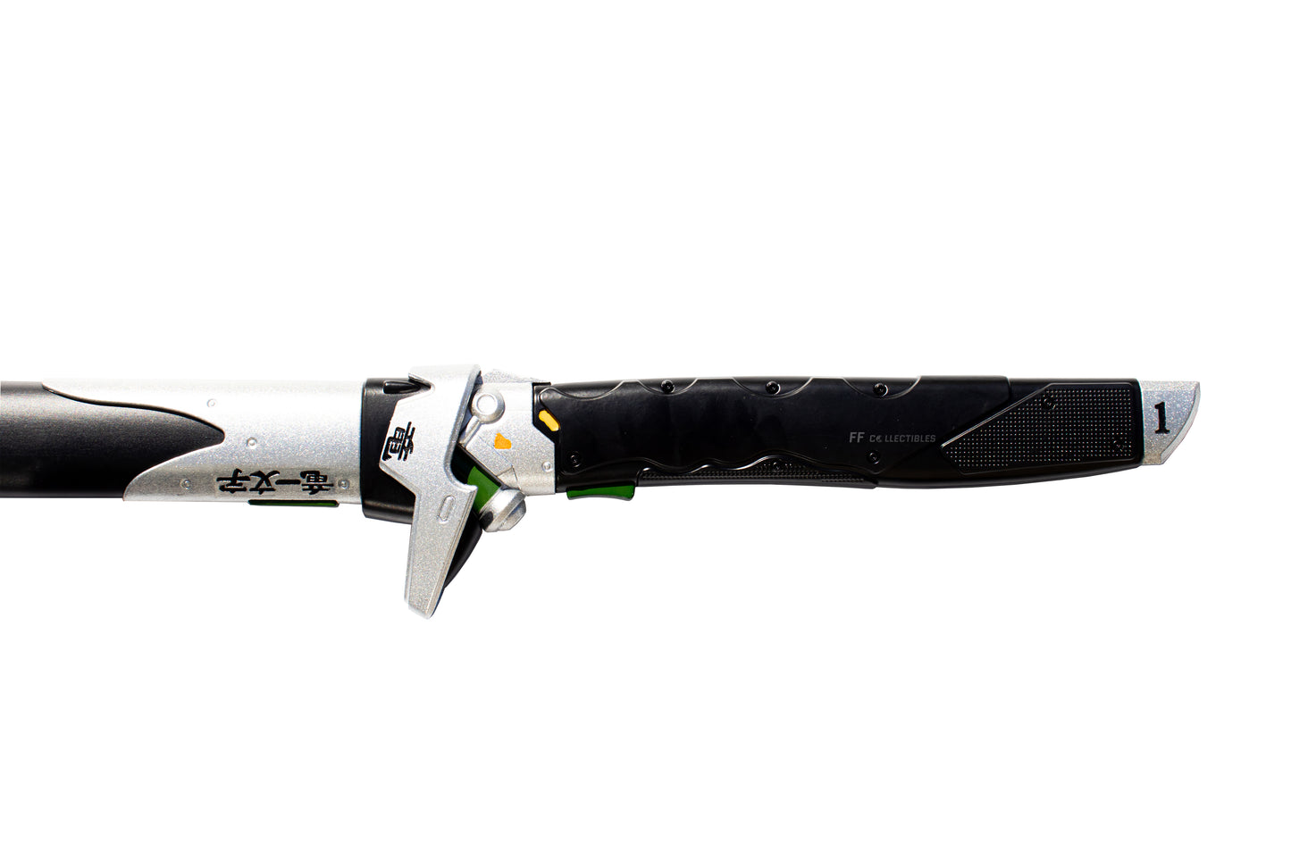OVERWATCH - DRAGONBLADE, ULTIMATE SWORD OF GENJI SHIMADE in BLACK (w FREE stand)