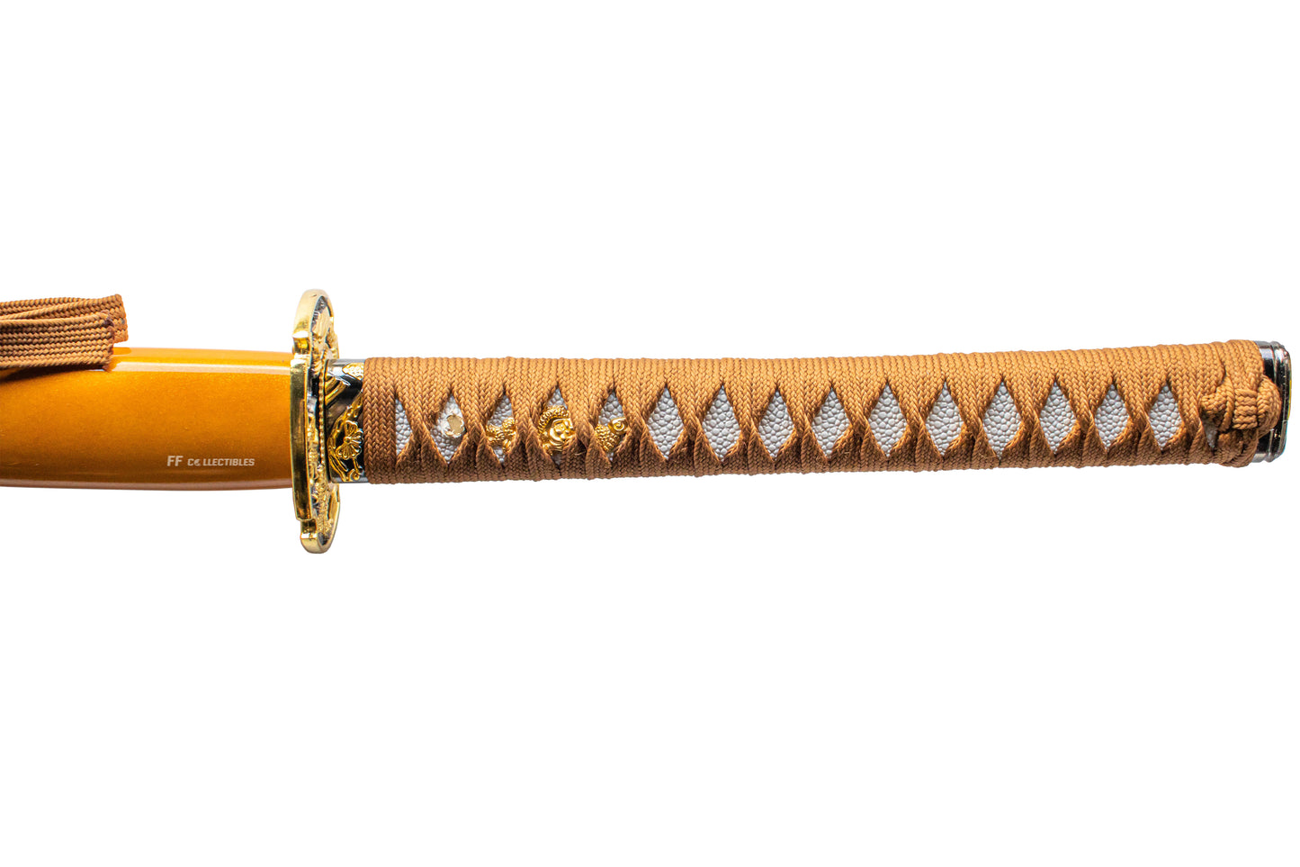 KINRYU, GOLDEN DRAGON - HAND FORGED CARBON STEEL JAPANESE KATANA (with FREE sword stand)