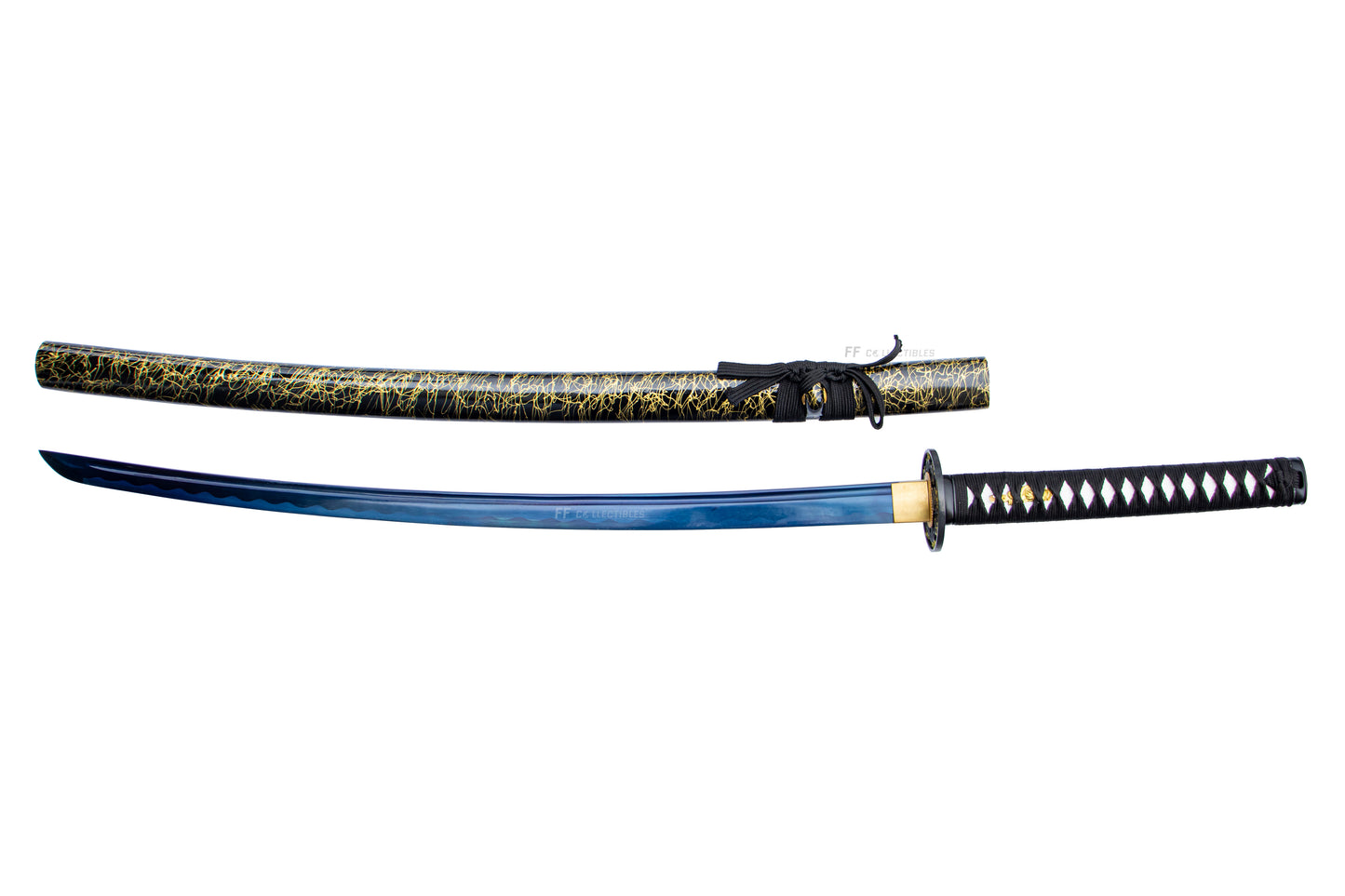 RAIJIN, GOD OF THUNDER - HAND FORGED CARBON STEEL JAPANESE KATANA (with FREE sword stand)