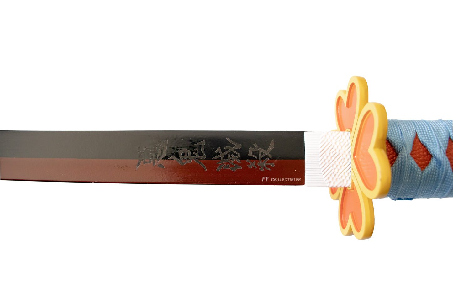 DEMON SLAYER - MITSURI KANROJI'S NICHIRIN SWORD (w FREE sword stand)