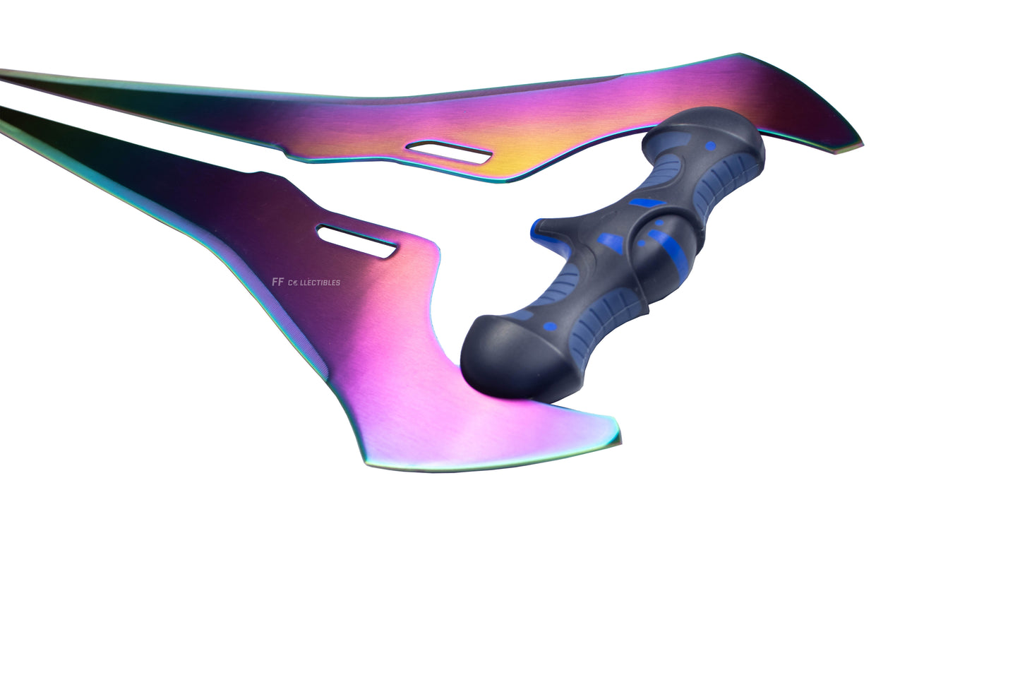 HALO – THE TYPE-1 ENERGY SWORD RAINBOW TITANIUM EDITION (LIFE SIZE METAL REPLICA with WALL PLAQUE)