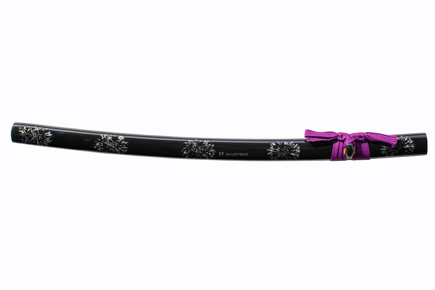 MURASAKI NO HANA, PURPLE FLOWER - HAND FORGED CARBON STEEL JAPANESE KATANA (with FREE sword stand)