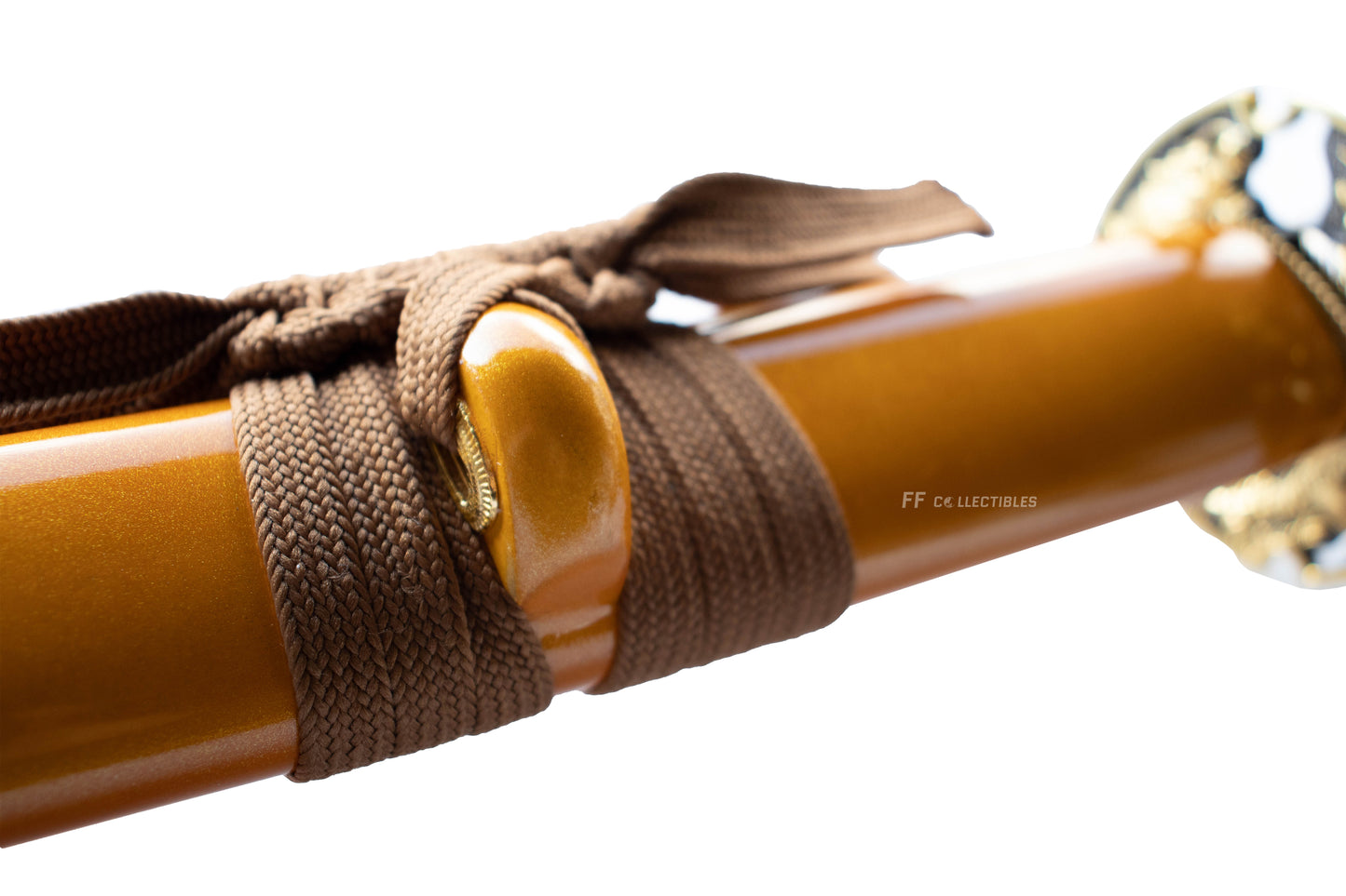 KINRYU, GOLDEN DRAGON - HAND FORGED CARBON STEEL JAPANESE KATANA (with FREE sword stand)