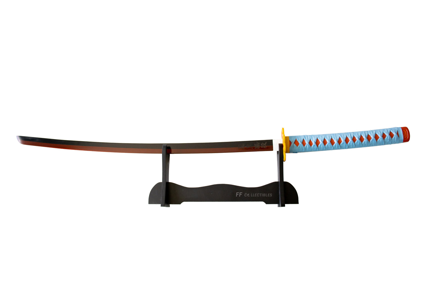 DEMON SLAYER - MITSURI KANROJI'S NICHIRIN SWORD (w FREE sword stand)