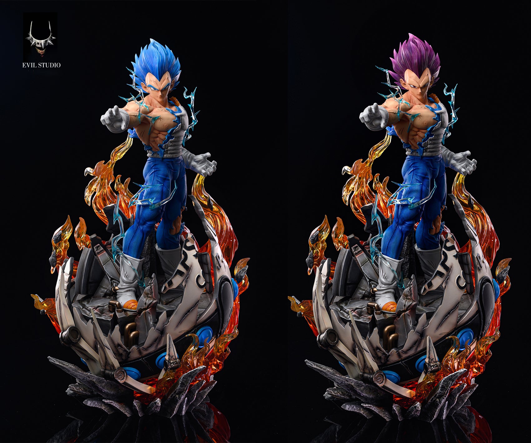 DRAGON BALL Z Figurine Vegeta Super Saiyan Scultures Banpresto