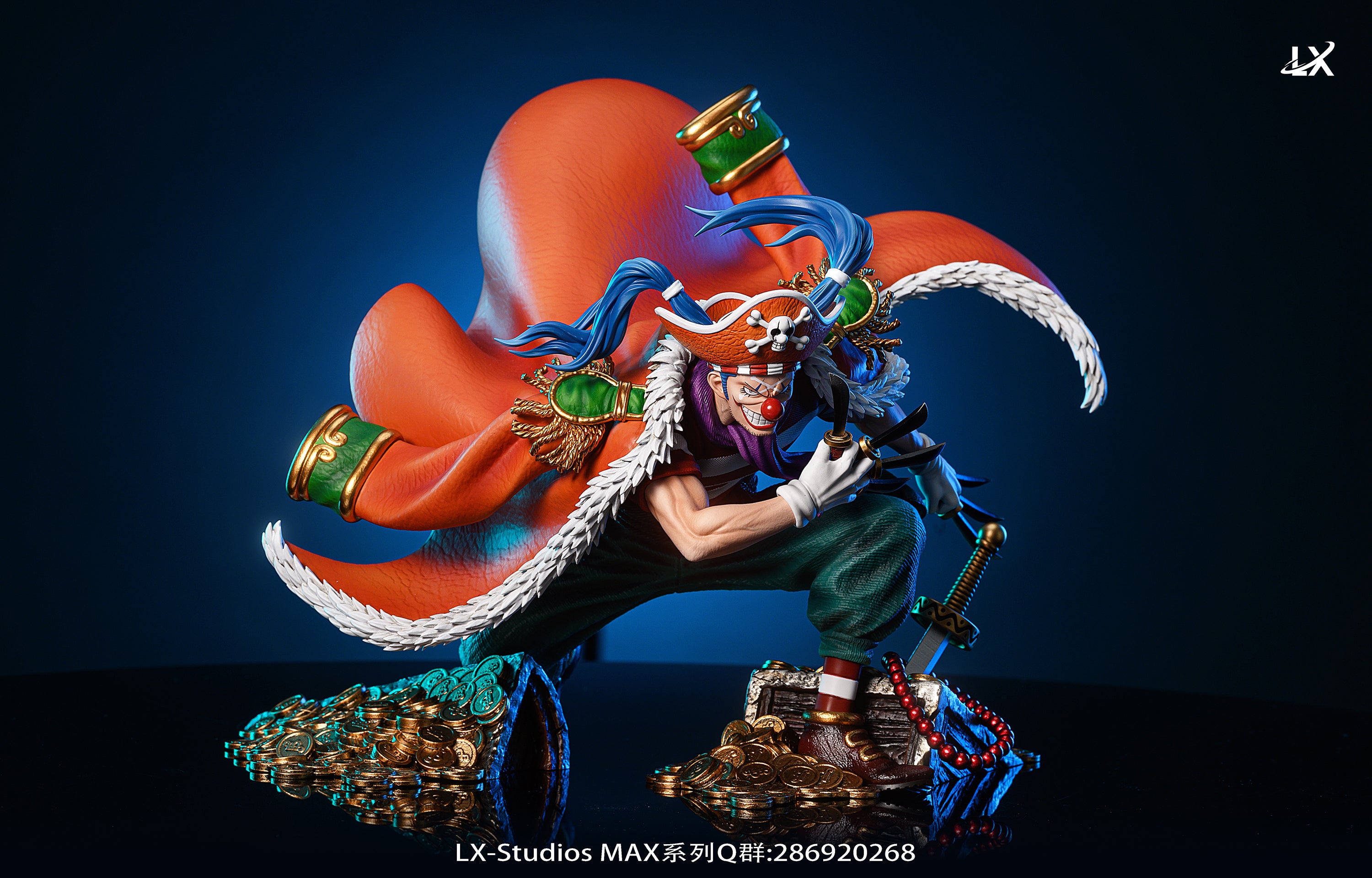 LX STUDIO – ONE PIECE: SEVEN WARLORDS MAX SERIES 1. BUGGY [SOLD