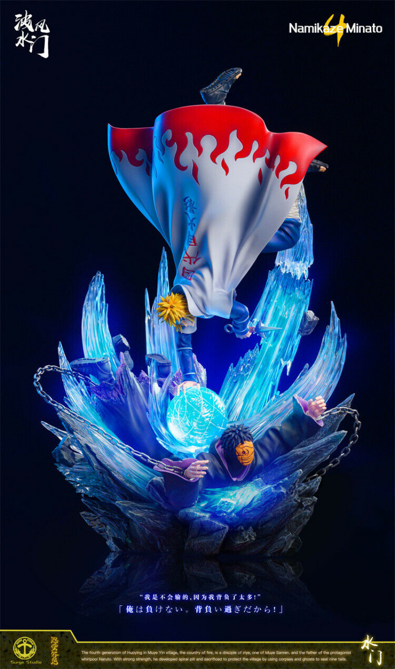SURGE STUDIO – NARUTO: MASTER VS STUDENT MINATO NAMIKAZE AND OBITO