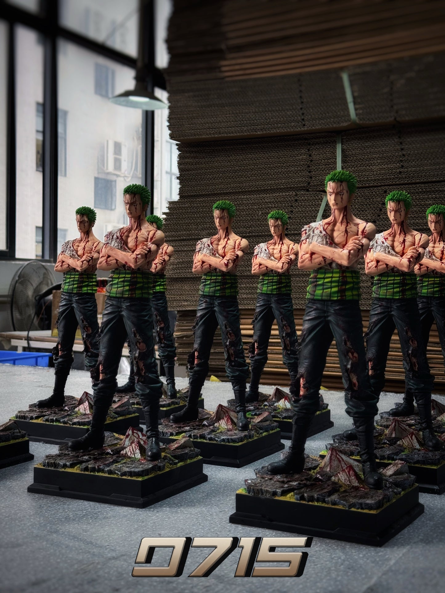 0715 STUDIO – ONE PIECE: BATTLE DAMAGED SERIES 1. BLOODY ZORO [IN STOCK]