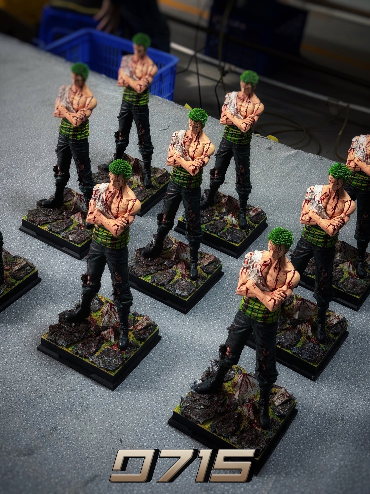 0715 STUDIO – ONE PIECE: BATTLE DAMAGED SERIES 1. BLOODY ZORO [IN STOCK]