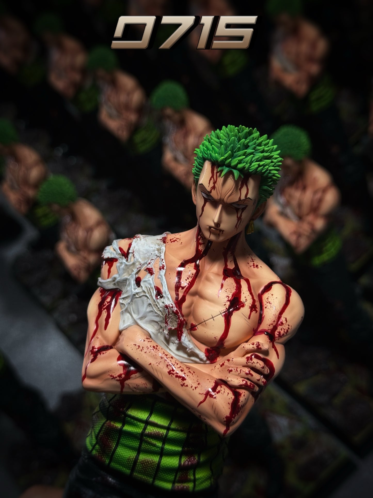 0715 STUDIO – ONE PIECE: BATTLE DAMAGED SERIES 1. BLOODY ZORO [IN STOCK]