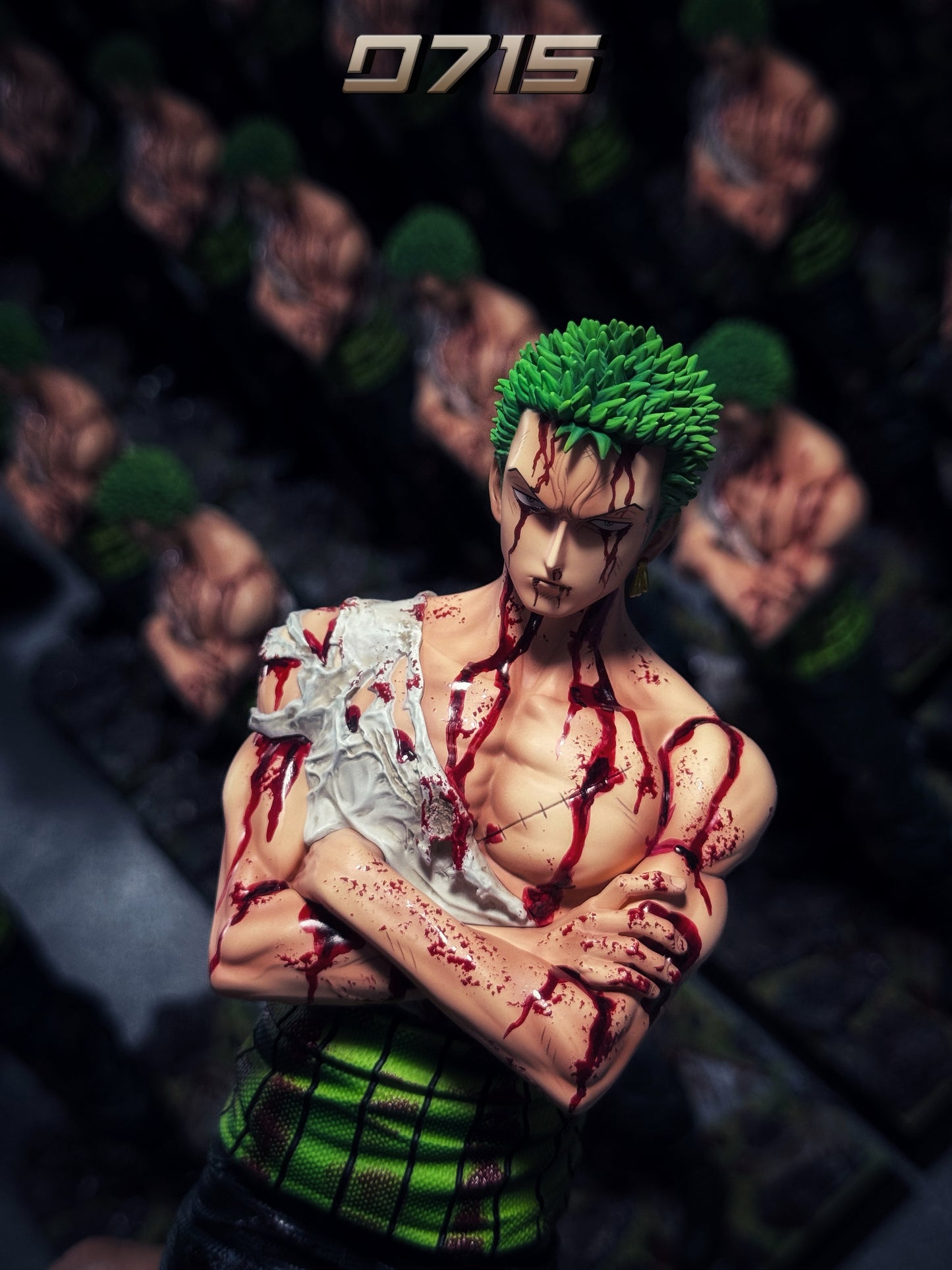 0715 STUDIO – ONE PIECE: BATTLE DAMAGED SERIES 1. BLOODY ZORO [IN STOCK]