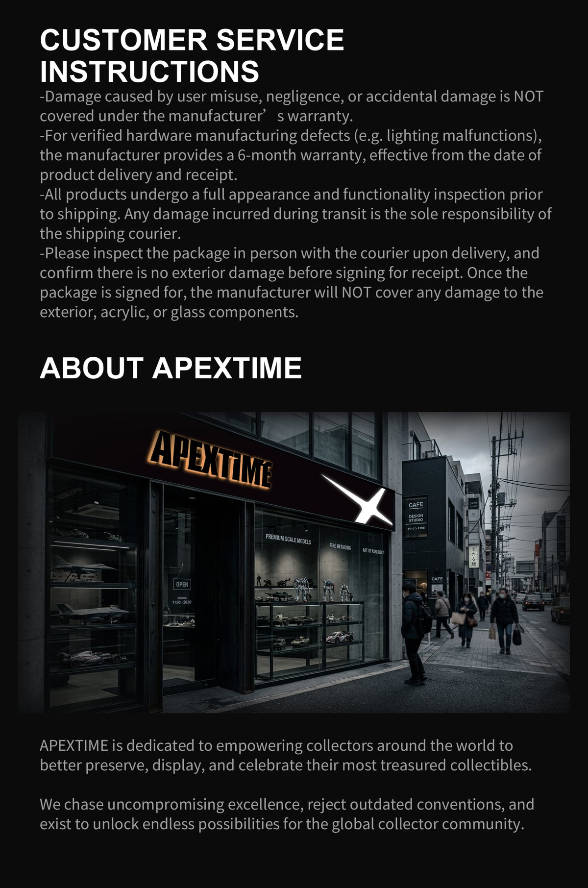 APEXTIME – CHAOS X DISPLAY BOX [PRE-ORDER]