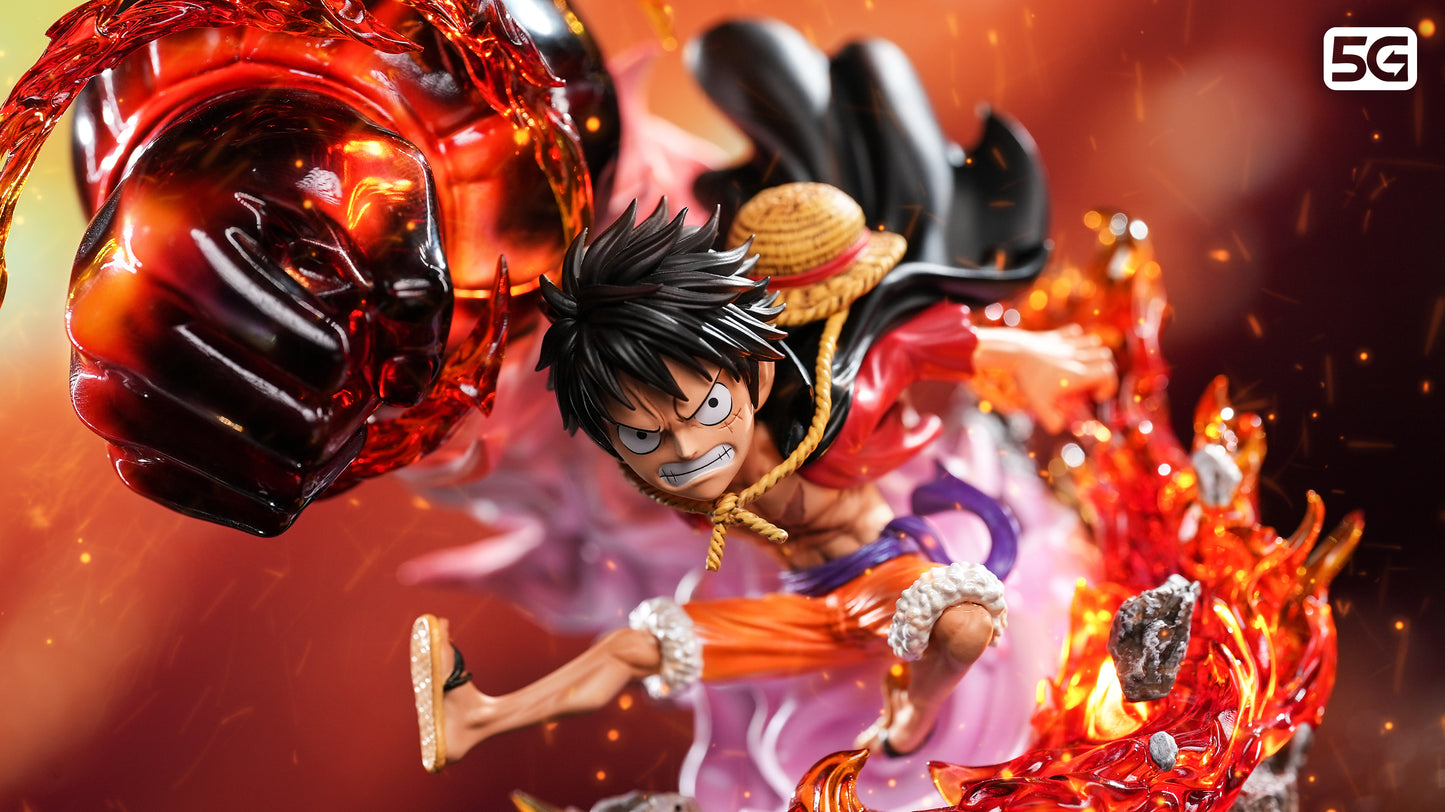 5G x LX STUDIO – ONE PIECE: WCF MONSTER TRIO SERIES 1. RED ROC LUFFY [IN STOCK]