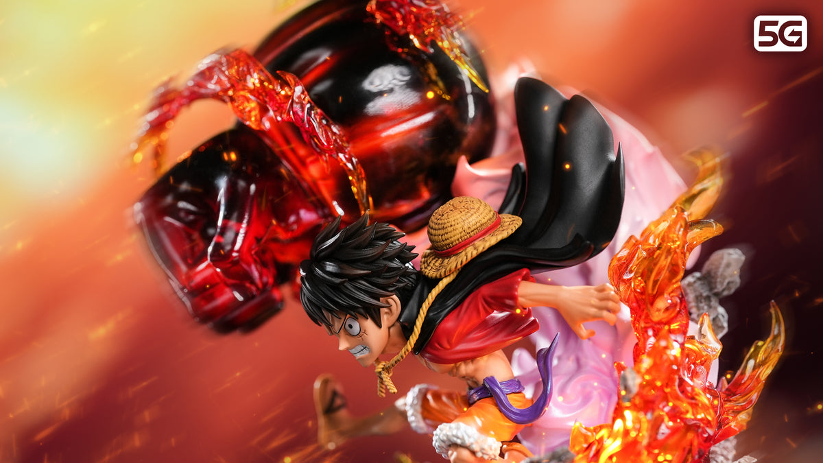 Lx Red Roc 5G x LX STUDIO – ONE PIECE: WCF MONSTER TRIO SERIES 1. RED ROC LUFFY ...