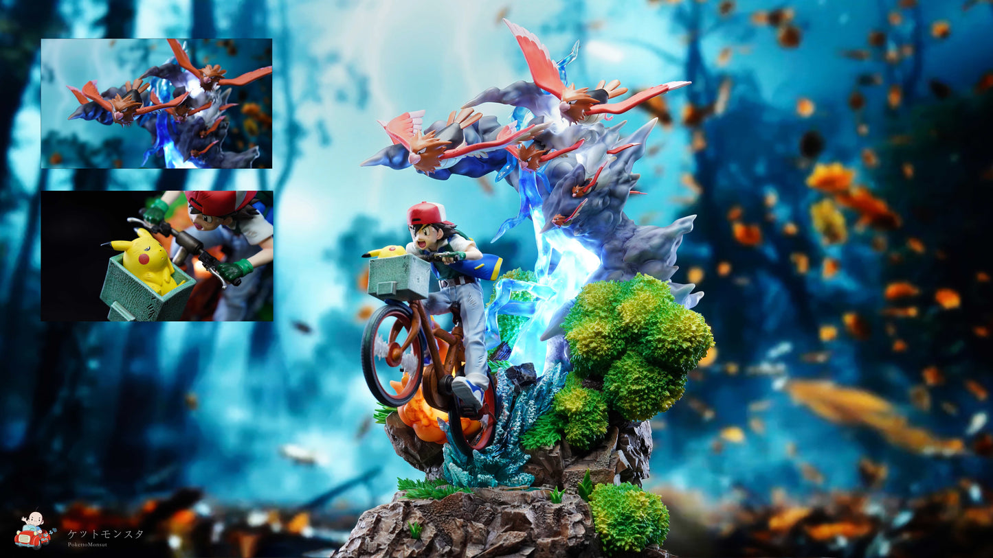 AM STUDIO - POKEMON: BICYCLE ASH KETCHUM [IN STOCK]
