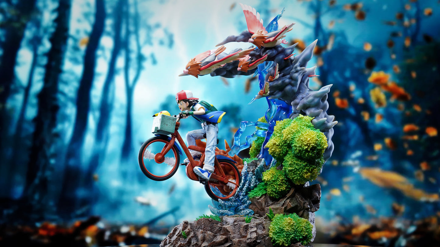 AM STUDIO - POKEMON: BICYCLE ASH KETCHUM [IN STOCK]