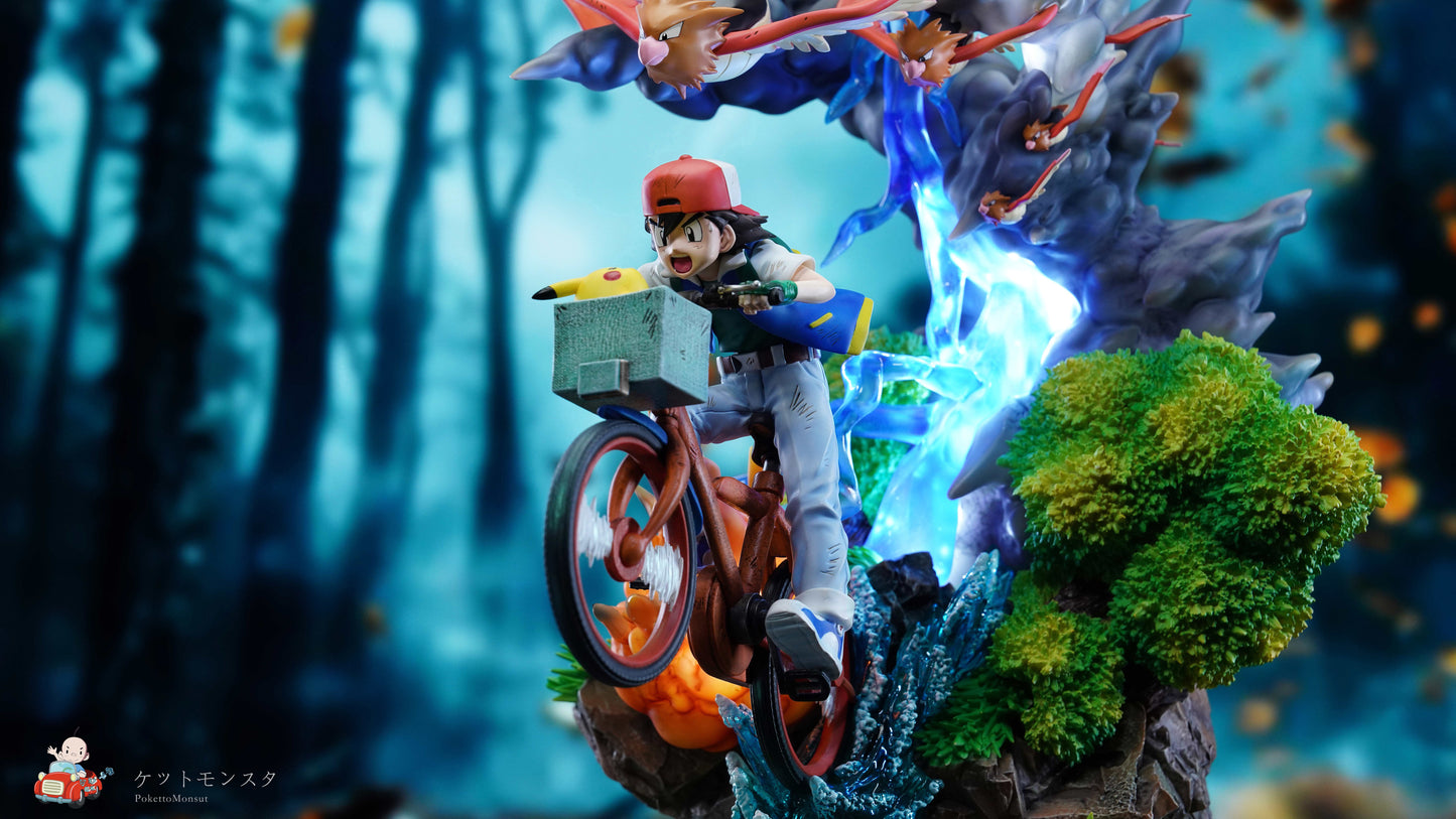 AM STUDIO - POKEMON: BICYCLE ASH KETCHUM [IN STOCK]