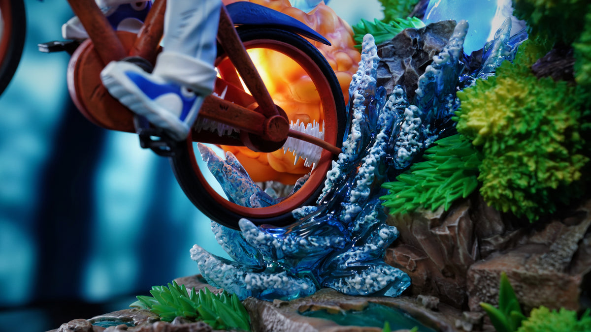 AM STUDIO - POKEMON: BICYCLE ASH KETCHUM [IN STOCK] – FF COLLECTIBLES