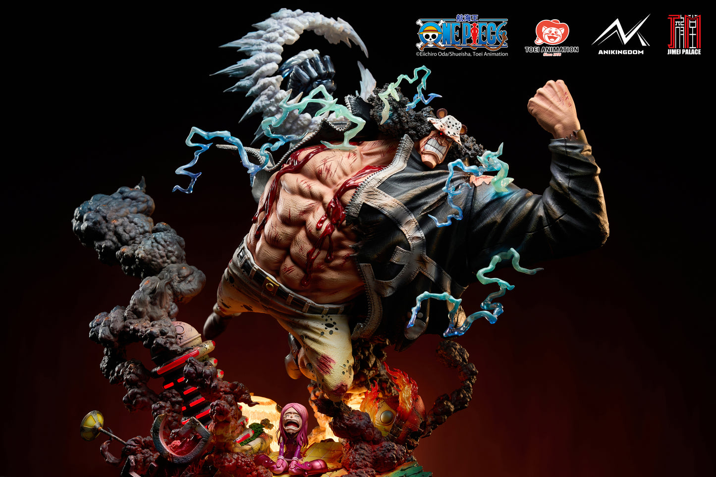 ANIKINGDOM x JIMEI PALACE STUDIO – ONE PIECE: BARTHOLOMEW KUMA (LICENSED) [PRE-ORDER]