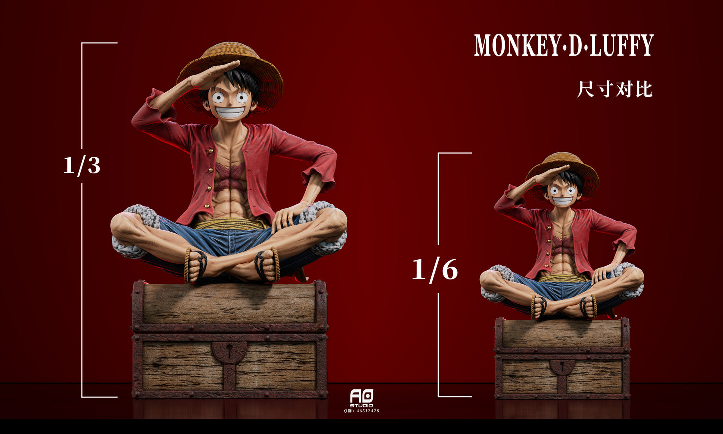 AO STUDIO – ONE PIECE: THREE BROTHERS SERIES 2. LUFFY [IN STOCK]