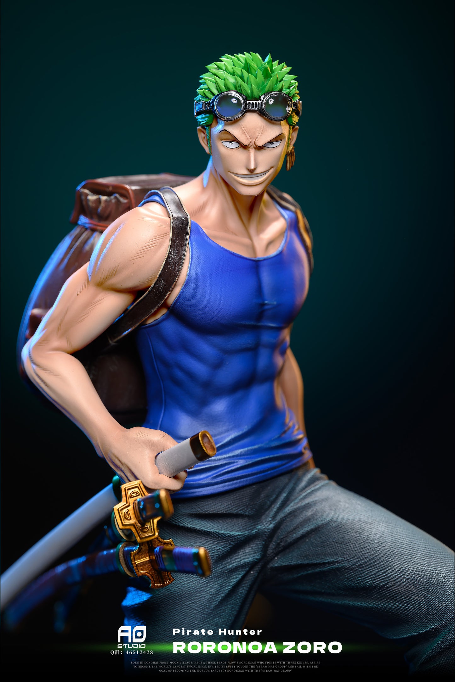 AO STUDIO – ONE PIECE: ZORO SERIES 2. SKYPIEA ARC RORONOA ZORO [IN STOCK]