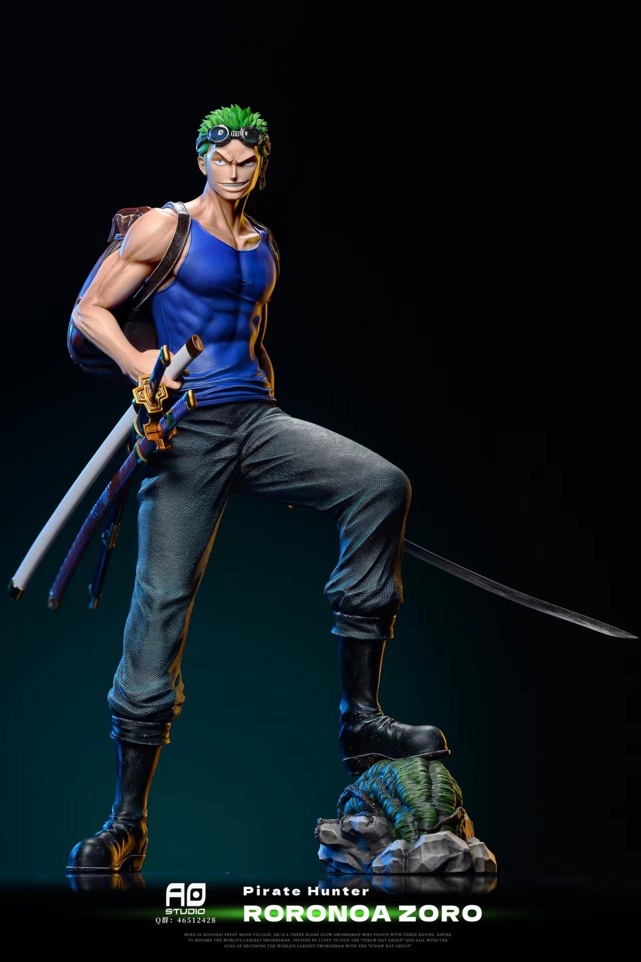 AO STUDIO – ONE PIECE: ZORO SERIES 2. SKYPIEA ARC RORONOA ZORO [IN STOCK]