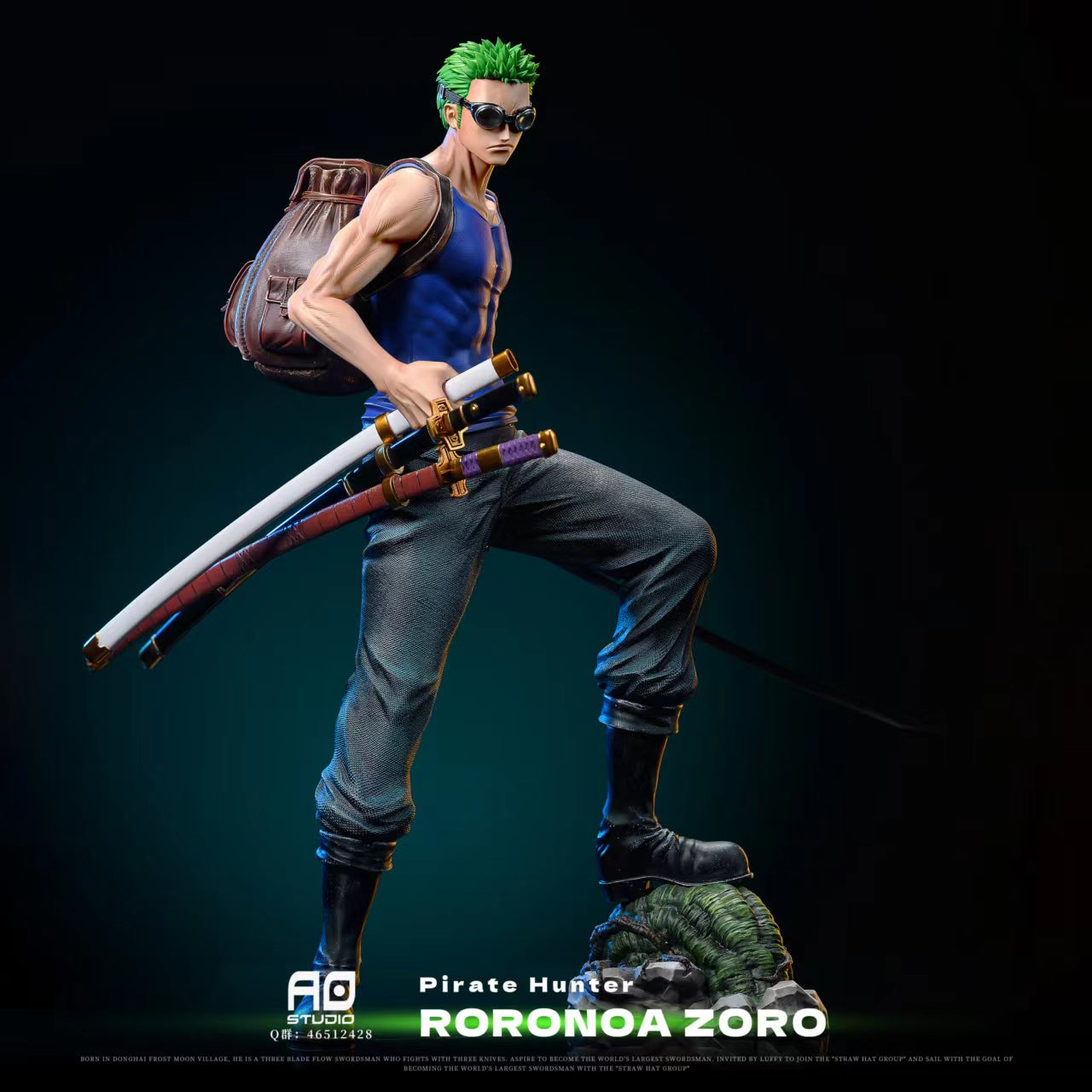 AO STUDIO – ONE PIECE: ZORO SERIES 2. SKYPIEA ARC RORONOA ZORO [IN STOCK]