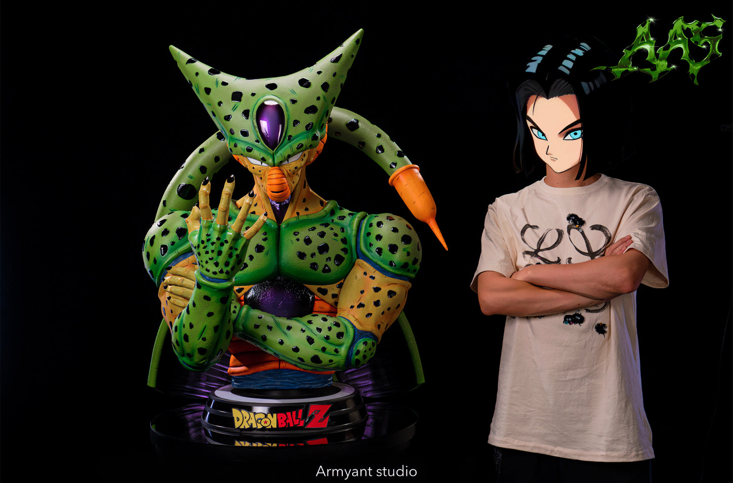 ARMYANT STUDIO – DRAGON BALL Z: ANDROIDS SAGA SERIES 1. IMPERFECT CELL BUST [PRE-ORDER]
