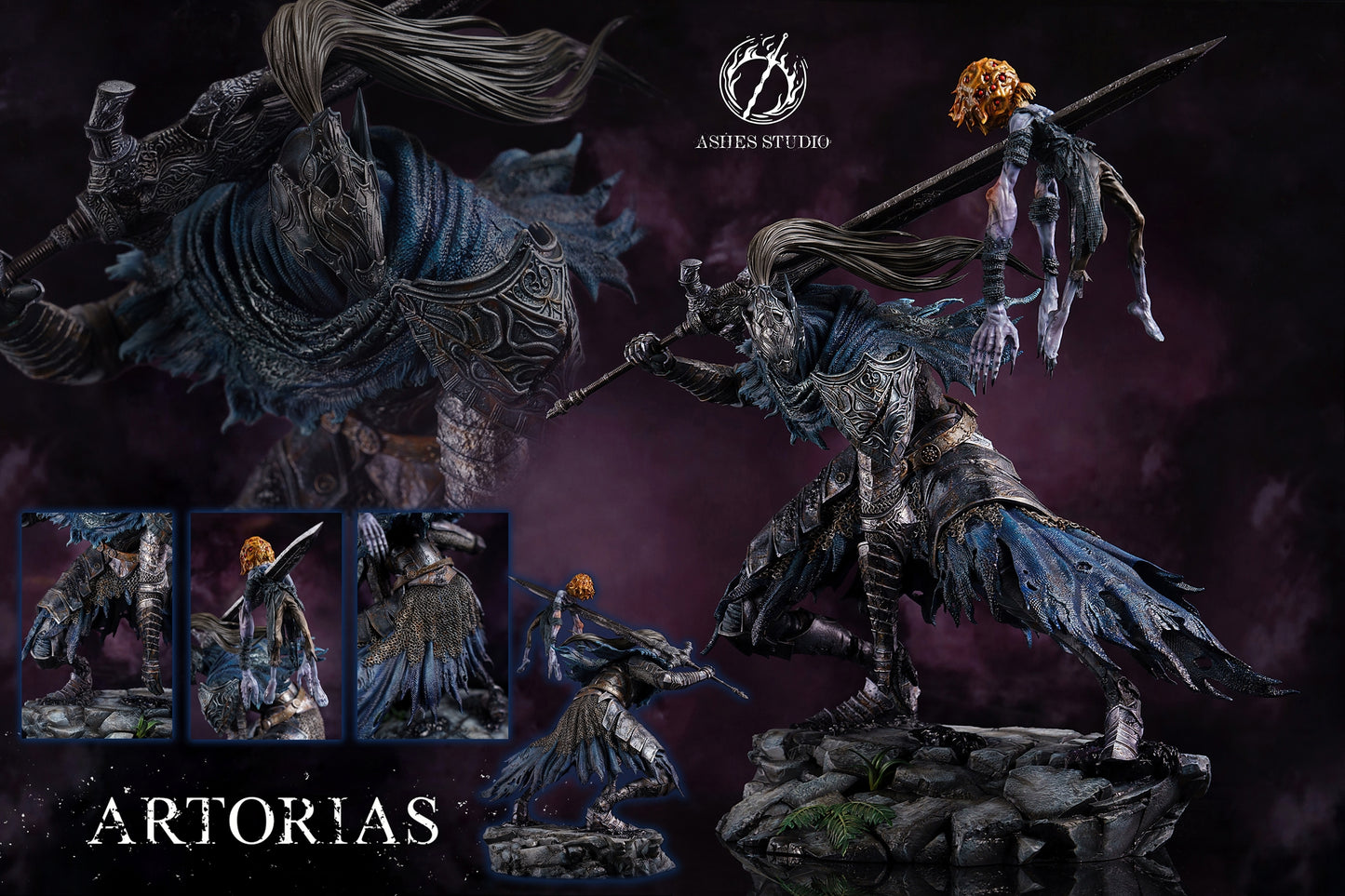 ASHES STUDIO – DARK SOULS: KNIGHT ARTORIAS THE ABYSSWALKER [PRE-ORDER]