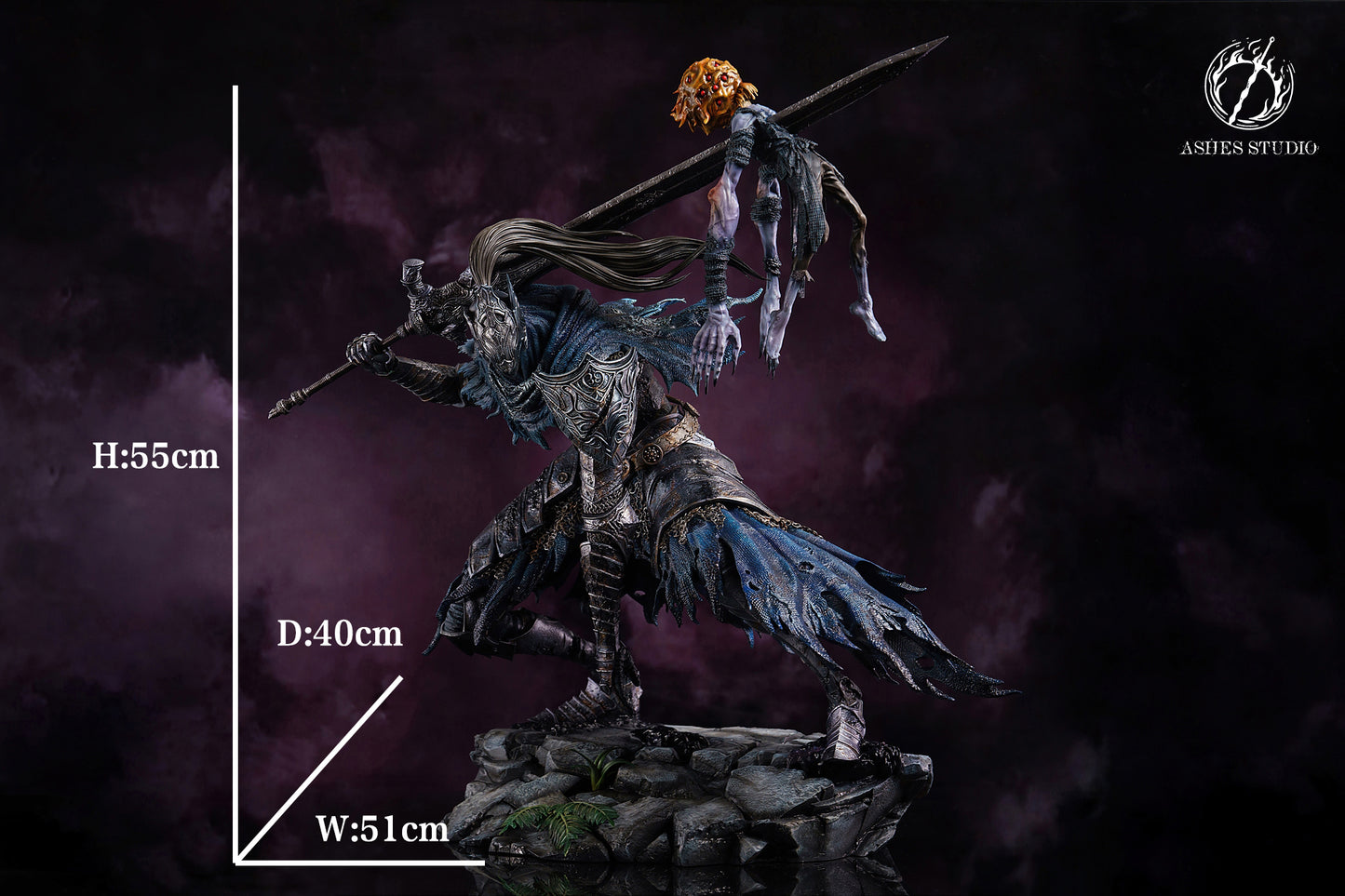 ASHES STUDIO – DARK SOULS: KNIGHT ARTORIAS THE ABYSSWALKER [PRE-ORDER]