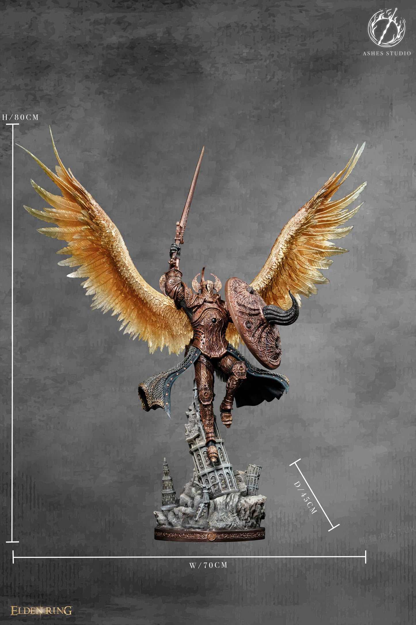 ASHES STUDIO – ELDEN RING: CRUCIBLE KNIGHT [PRE-ORDER]