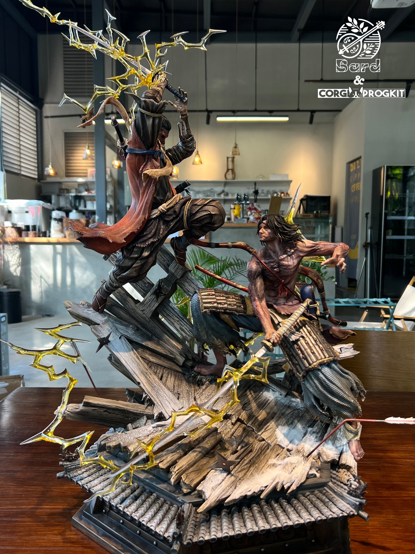 BARD x CORGI PROGKIT STUDIO – SEKIRO SHADOWS DIE TWICE: SOULSLIKE SERIES 1. SEKIRO VS GENICHIRO ASHINA [PRE-ORDER]