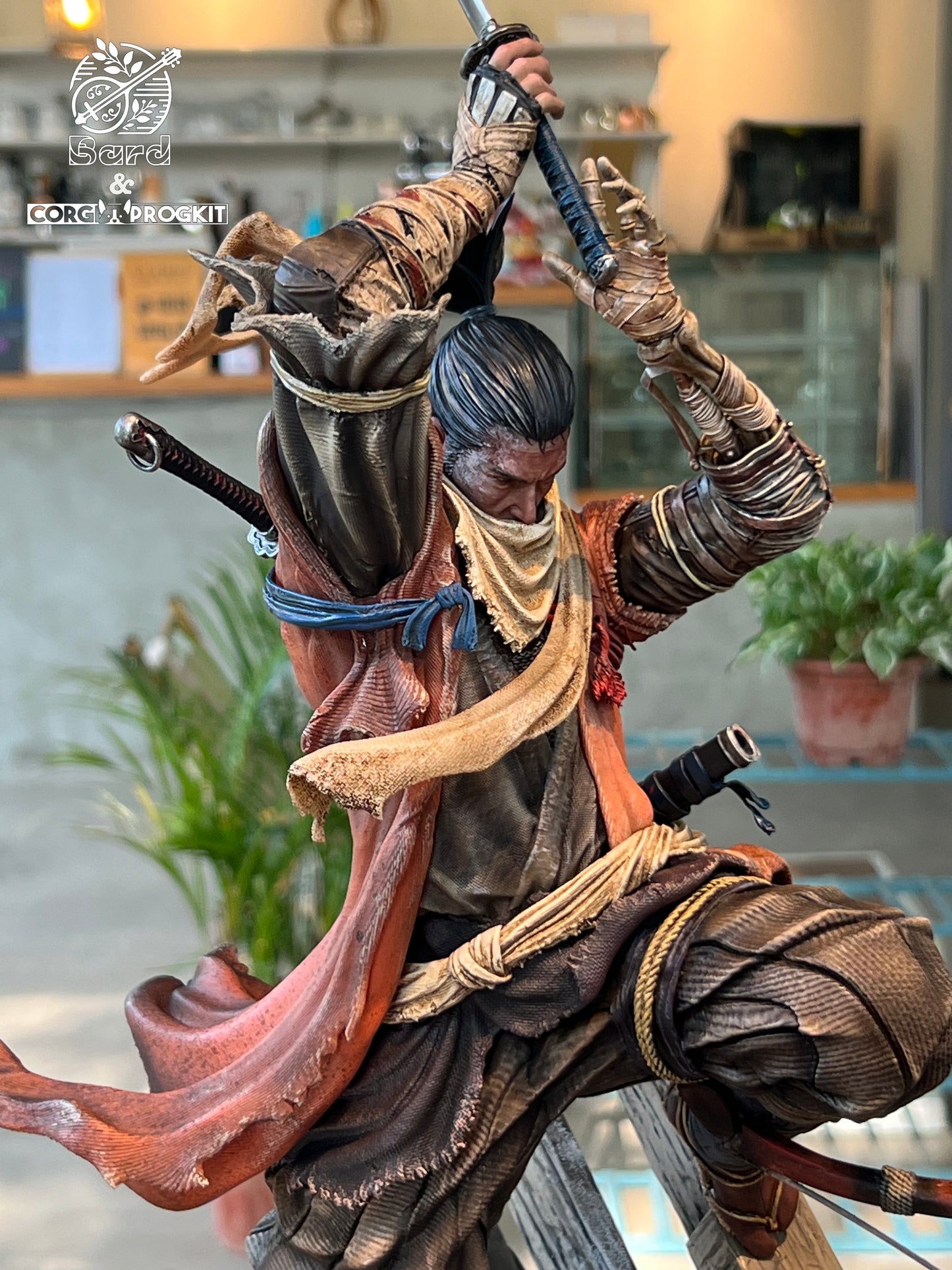 BARD x CORGI PROGKIT STUDIO – SEKIRO SHADOWS DIE TWICE: SOULSLIKE SERIES 1. SEKIRO VS GENICHIRO ASHINA [PRE-ORDER]