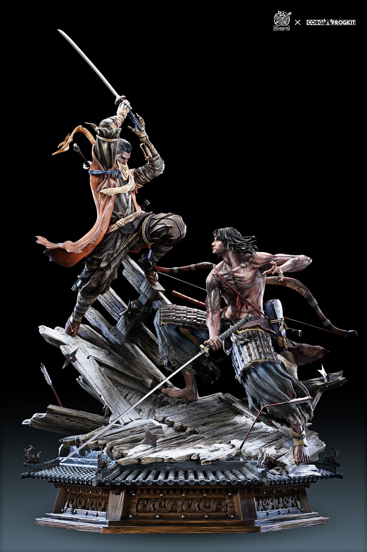 BARD x CORGI PROGKIT STUDIO – SEKIRO SHADOWS DIE TWICE: SOULSLIKE SERIES 1. SEKIRO VS GENICHIRO ASHINA [PRE-ORDER]