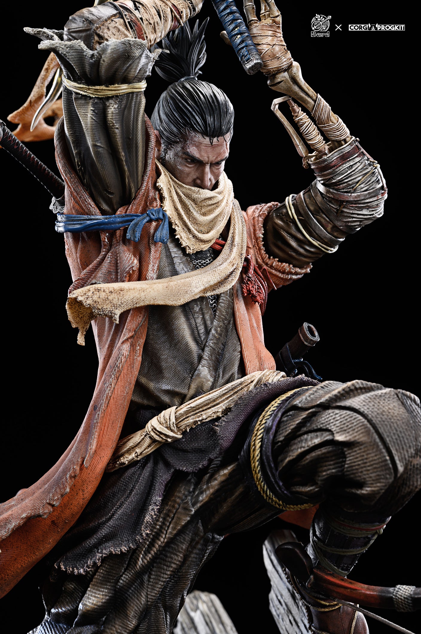 BARD x CORGI PROGKIT STUDIO – SEKIRO SHADOWS DIE TWICE: SOULSLIKE SERIES 1. SEKIRO VS GENICHIRO ASHINA [PRE-ORDER]
