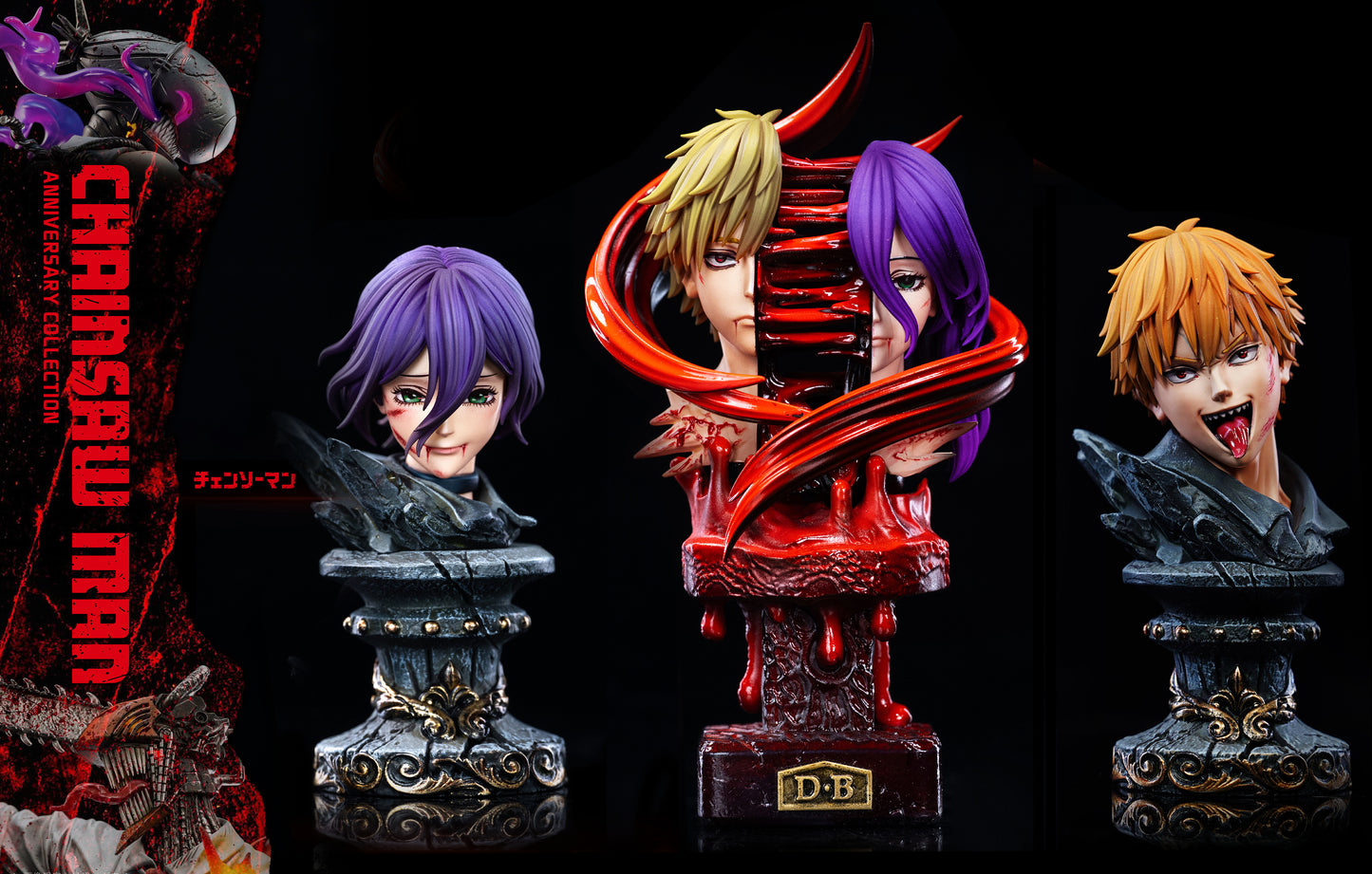 BIG FEELER STUDIO – CHAINSAW MAN: ANNIVERSARY EDITION, DENJI VS REZE [PRE-ORDER]