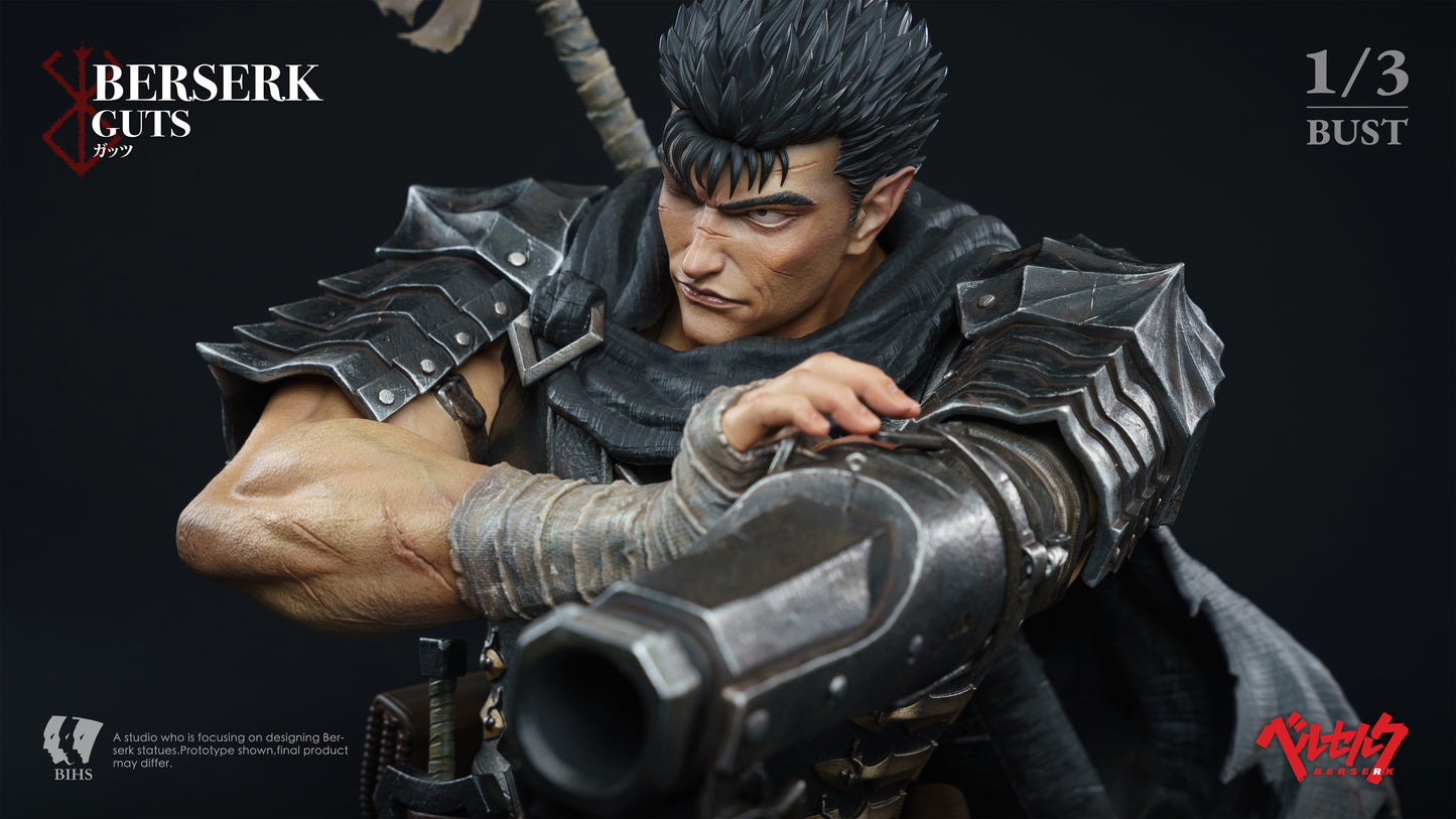 BIHS STUDIO – BERSERK: CANNON ARM GUTS BUST 1/3 [PRE-ORDER]