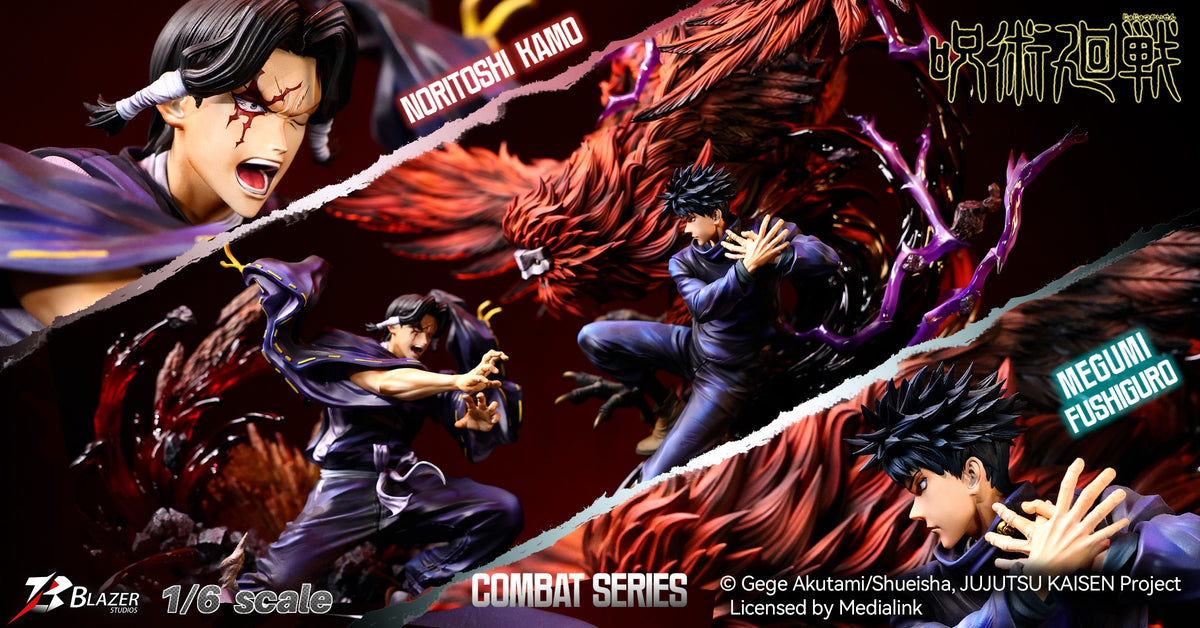 BLAZER STUDIO - JUJUTSU KAISEN: MEGUMI FUSHIGURO AND NORITOSHI KAMO 1/6 (LICENSED) [PRE-ORDER]