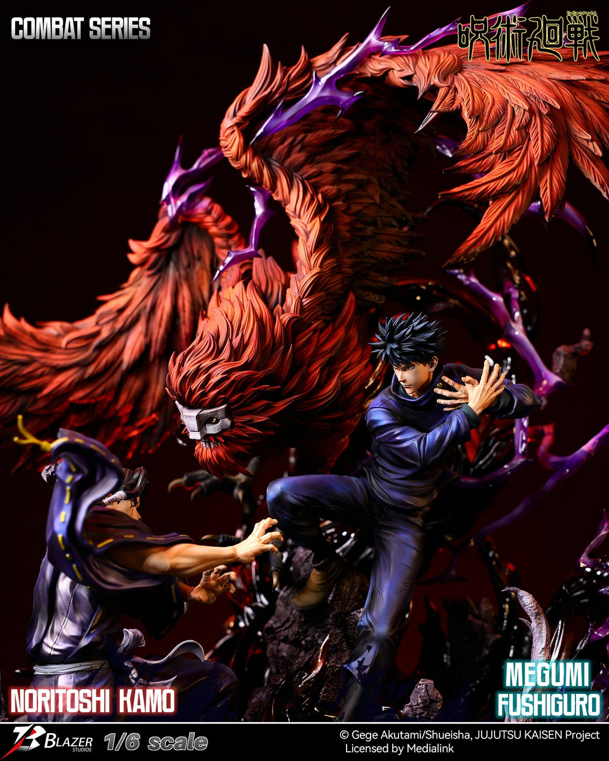 BLAZER STUDIO - JUJUTSU KAISEN: MEGUMI FUSHIGURO AND NORITOSHI KAMO 1/6 (LICENSED) [PRE-ORDER]