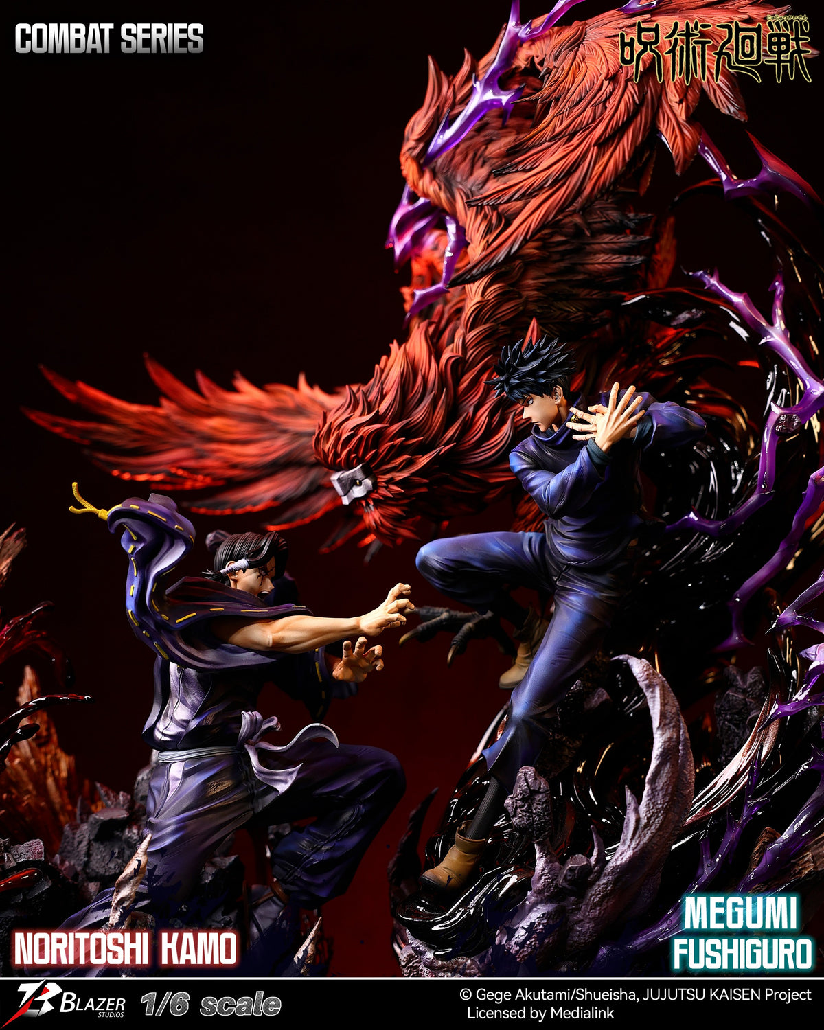 BLAZER STUDIO - JUJUTSU KAISEN: MEGUMI FUSHIGURO AND NORITOSHI KAMO 1/6 (LICENSED) [PRE-ORDER]