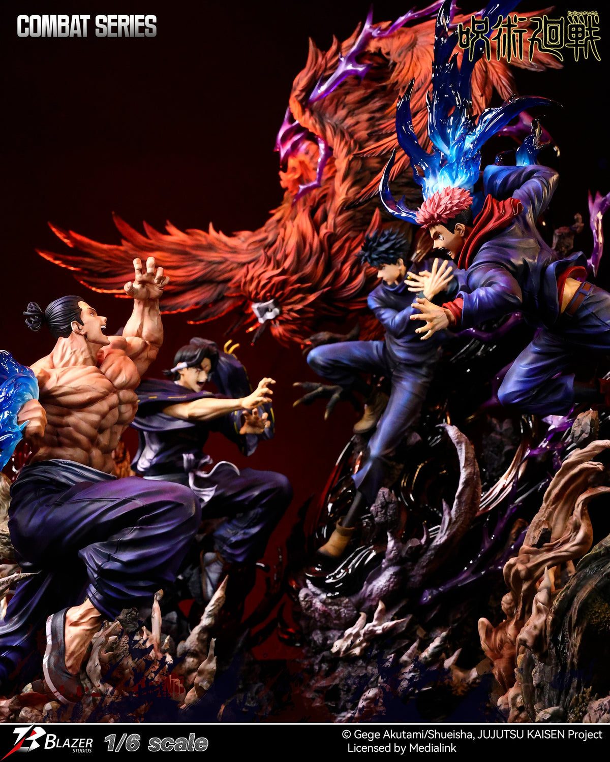 BLAZER STUDIO - JUJUTSU KAISEN: MEGUMI FUSHIGURO AND NORITOSHI KAMO 1/6 (LICENSED) [PRE-ORDER]