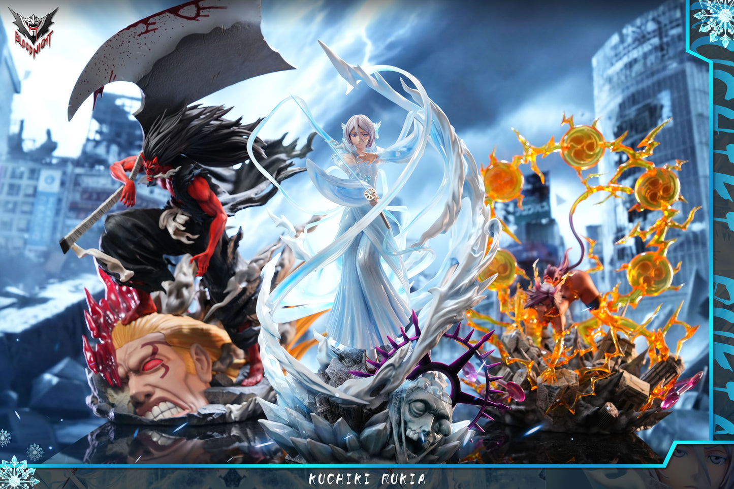 BLOOD NIGHT STUDIO - BLEACH THOUSAND-YEAR BLOOD WAR SERIES 3. HAKKA NO TOGAME RUKIA 16
