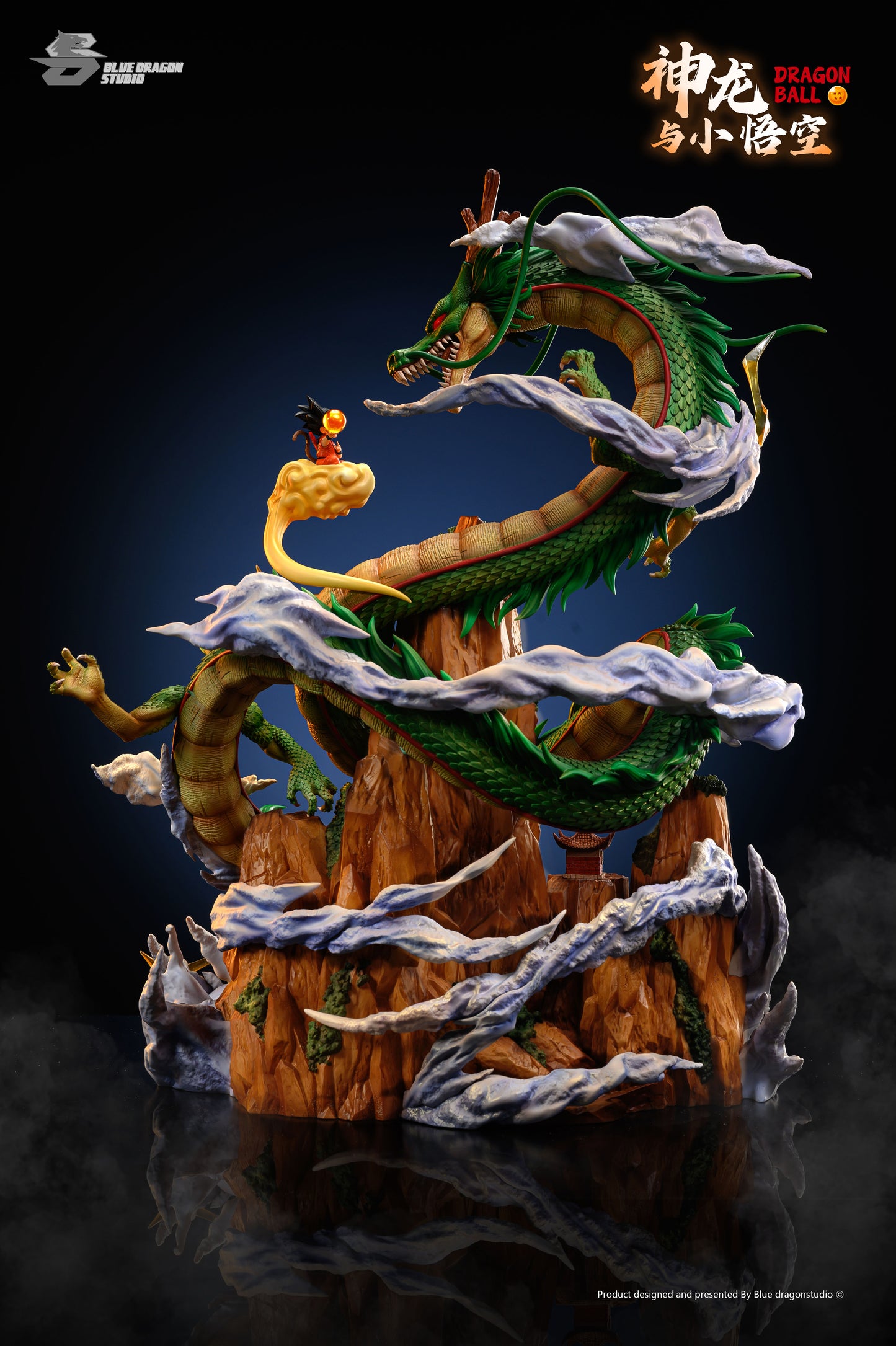 BLUE DRAGON STUDIO – DRAGON BALL: SHENRON SERIES 1. GOKU AND SHENRON [PRE-ORDER]